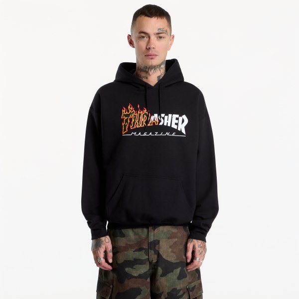 Mikina Thrasher Ignite Hoodie Black XL
