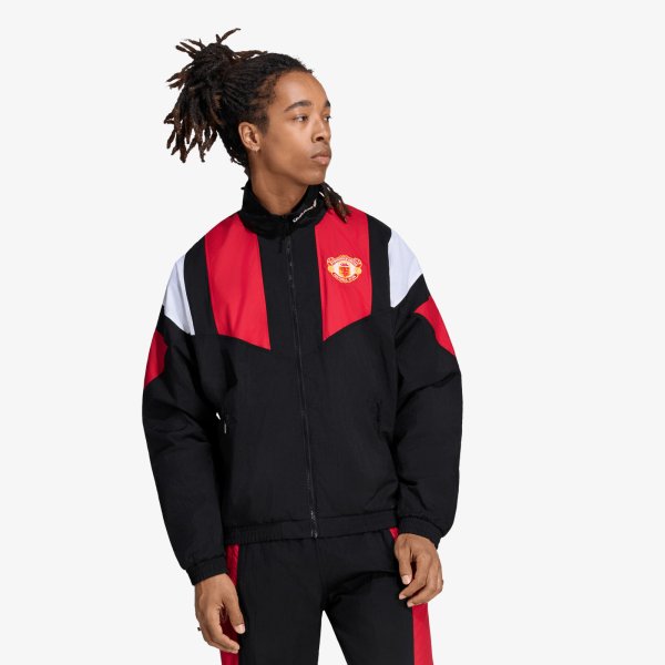 Větrovka adidas Manchester United EQT Track Top Black L