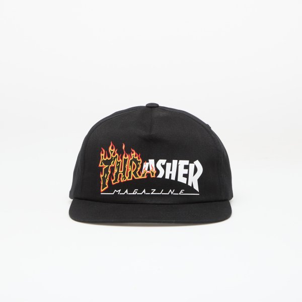 Kšiltovka Thrasher Ignite Snapback Black Universal