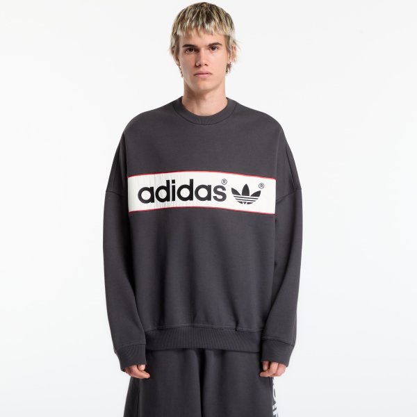 Mikina adidas adiSignature NY Crewneck Sweatshirt UNISEX Utility Black L