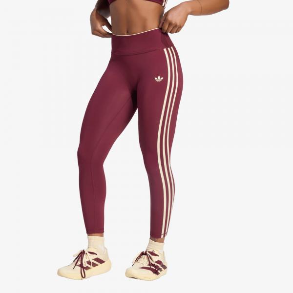 Legíny adidas Originals Sport Superstar 7/8 Leggings Maroon L