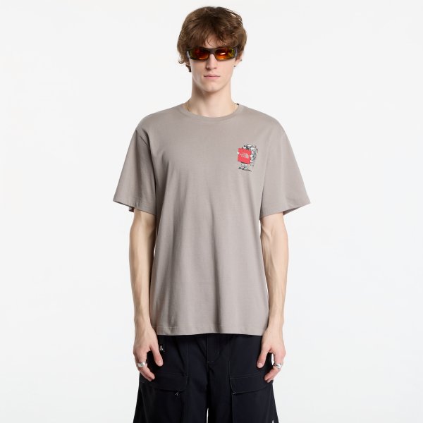 Tričko The North Face Gear Up Get Out Relaxed SS Tee UNISEX Stone Slab L