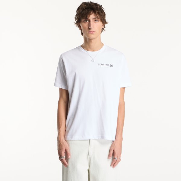 Tričko Dime Grid T-Shirt White S