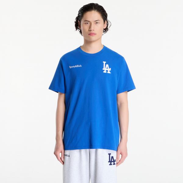 Tričko Sporty & Rich Dodgers Serif Tshirt UNISEX Team Blue XL