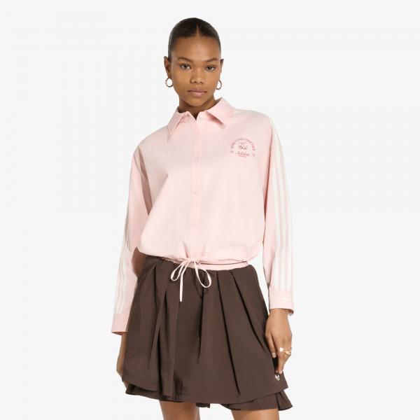 Košile adidas Sports Shirt Ls Sandy Pink L