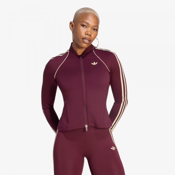 Mikina adidas Originals Sport Superstar Midlayer Shirt Maroon L