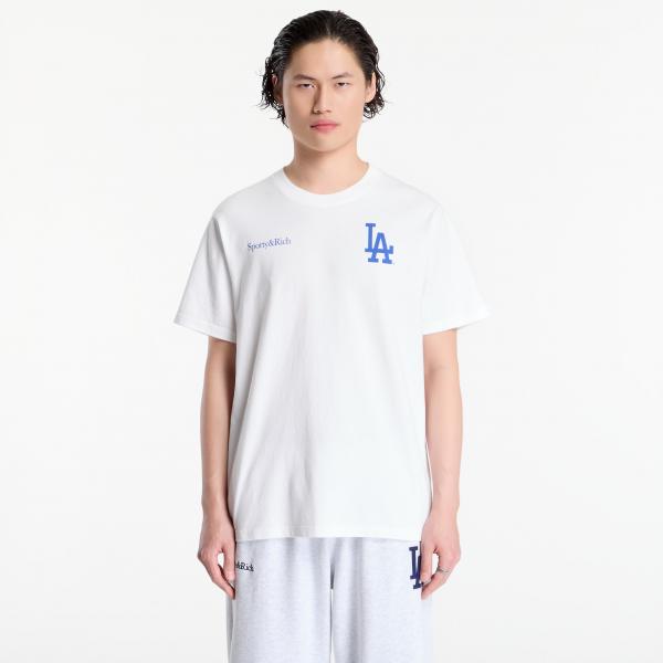 Tričko Sporty & Rich Dodgers Serif Tshirt UNISEX White XL