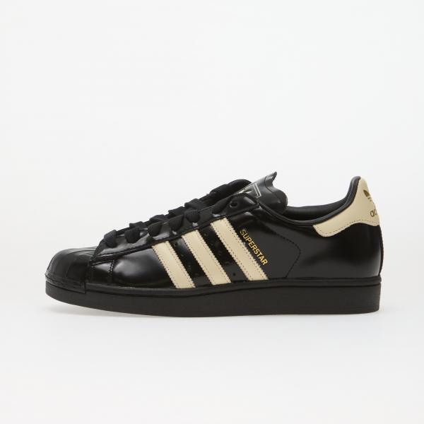 Tenisky adidas Superstar II Core Black/ Cream White/ Gold Met. EUR 44