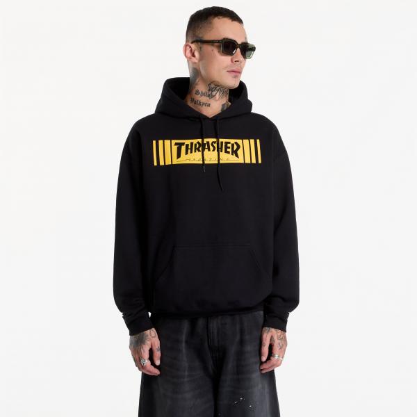 Mikina Thrasher Bar Hoodie Black XL