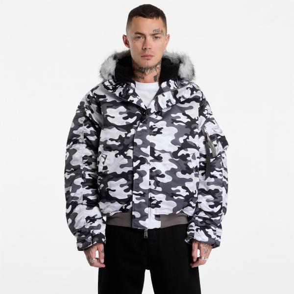Parka Alpha Industries N-2B Base Camo UV Snowdrift Woodland Camo M