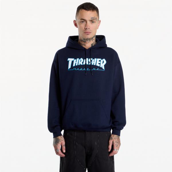 Mikina Thrasher Outlined Hoodie Navy M