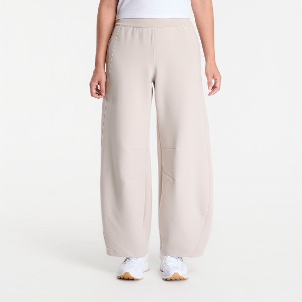 Tepláky Nike 24.7 ImpossiblySoft Women's High-Waisted Wide-Leg Pants Cream Ii/ Sail/ College Grey S