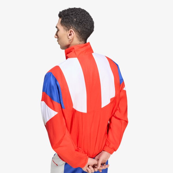 Větrovka adidas FC Bayern Muenchen EQT Track Top Red/ White/ Semi Lucid Blue XXL