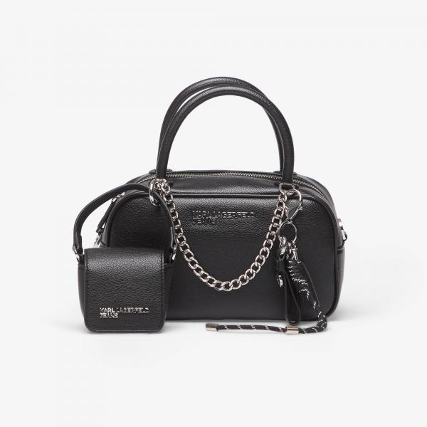 Taška Karl Lagerfeld Jeans Charms Tophandle Crossbody Black Universal