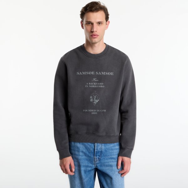 Mikina Samsøe Samsøe Samarcus Sweatshirt Black M