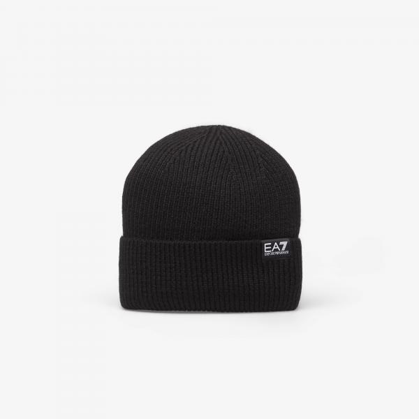 Čepice EA7 Emporio Armani Mountain Core U Beanie Pc Wo Black M