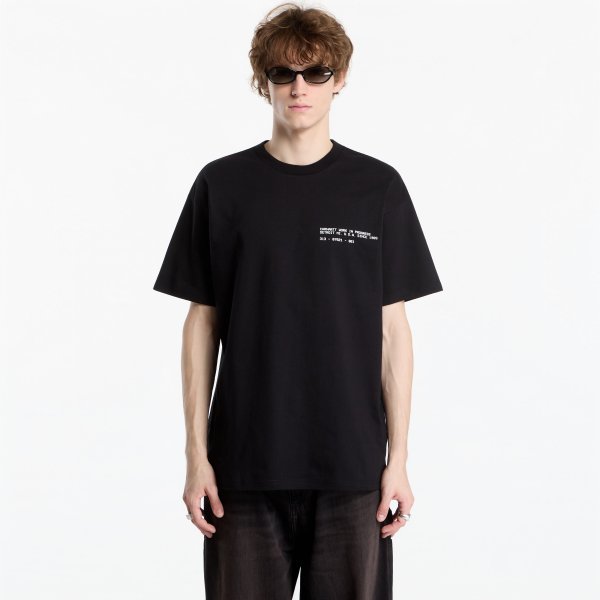 Tričko Carhartt WIP S/S Feather Progress T-Shirt UNISEX Black XS