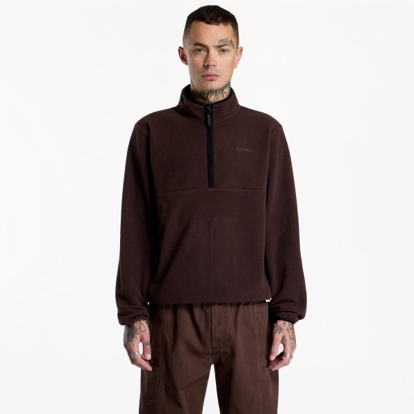 Mikina Gramicci Thermal Fleece Pullover Deep Brown S