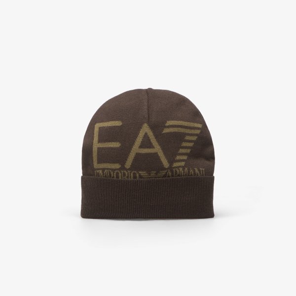 Čepice EA7 Emporio Armani Mountain U Visibility Beanie Mulch M