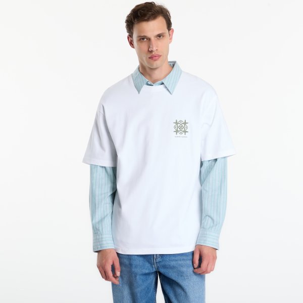 Tričko Samsøe Samsøe Sajes T-shirt Green Tile M