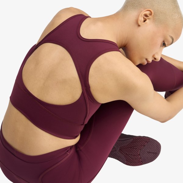 Podprsenka adidas by Stella McCartney Training Crop Top Maroon M