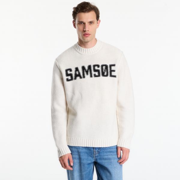 Svetr Samsøe Samsøe Sadavide Sweater Egret L
