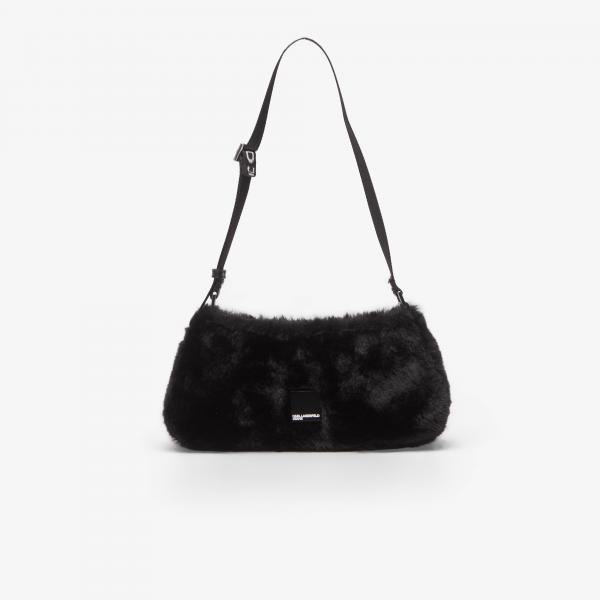 Taška Karl Lagerfeld Jeans Box Logo Ew Shb Furry Black Universal
