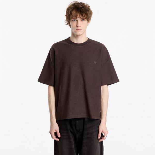 Tričko Carhartt WIP S/S Lambert T-Shirt UNISEX Tobacco Moon Wash L