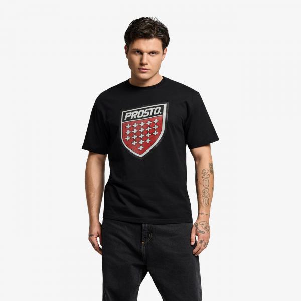 Tričko Prosto T-shirt Infine Black XL