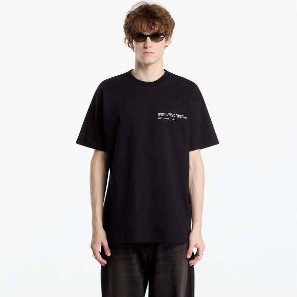 Tričko Carhartt WIP S/S Feather Progress T-Shirt UNISEX Black S