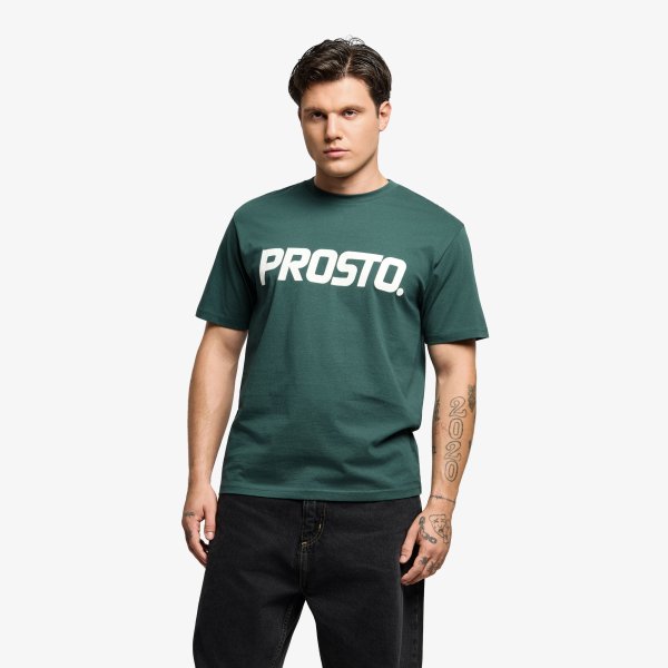 Tričko Prosto T-shirt Biglog Bottle Green S