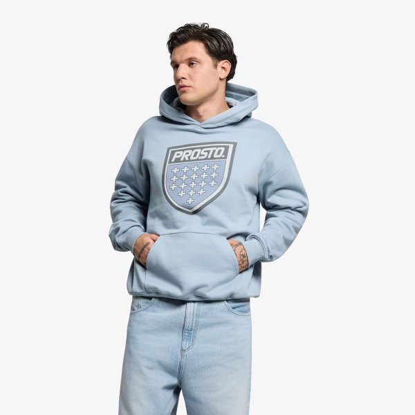 Mikina Prosto Hoodie Infine Denim Blue XL