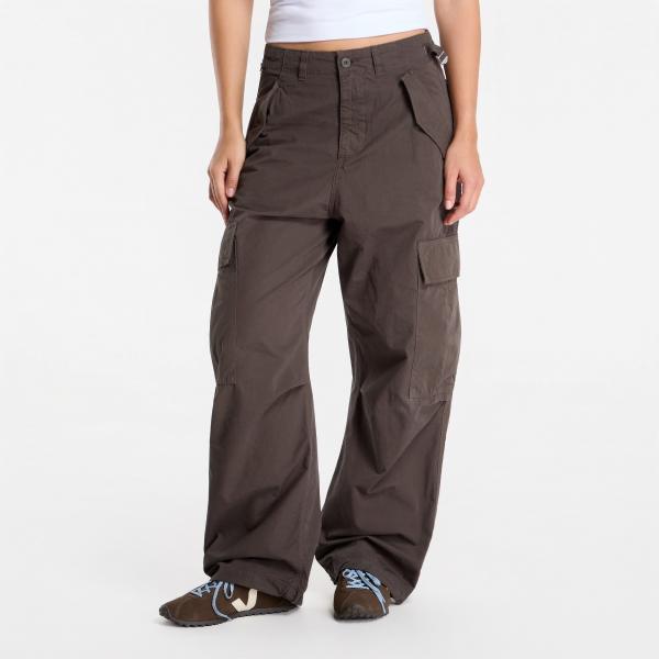Kalhoty Carhartt WIP Osborn Cargo Pant UNISEX Shungite Garment Dyed M
