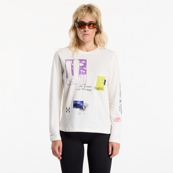 Tričko Haglöfs LS Tee Soft White S