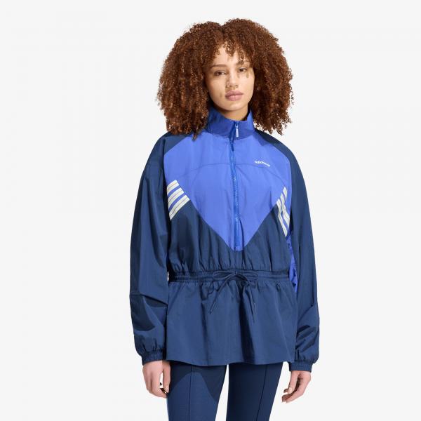 Bunda adidas Cutline Half Zip Dress Bold Blue/ Night Indigo XS