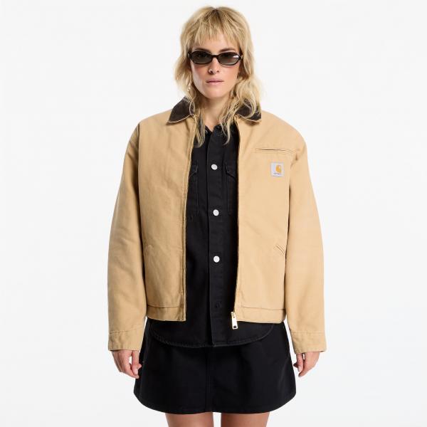 Bunda Carhartt WIP OG Detroit Jacket UNISEX WIP Dusty H/ Tobacco Stone Canvas M