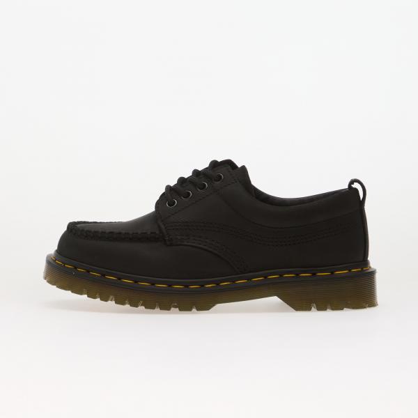 Tenisky Dr. Martens Lowell 4 Eye Moc Toe Black Crazy Horse EUR 41