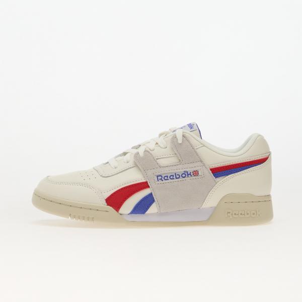 Tenisky Reebok Workout Plus Chalk/ Breakout Blue/ Vector Red EUR 40