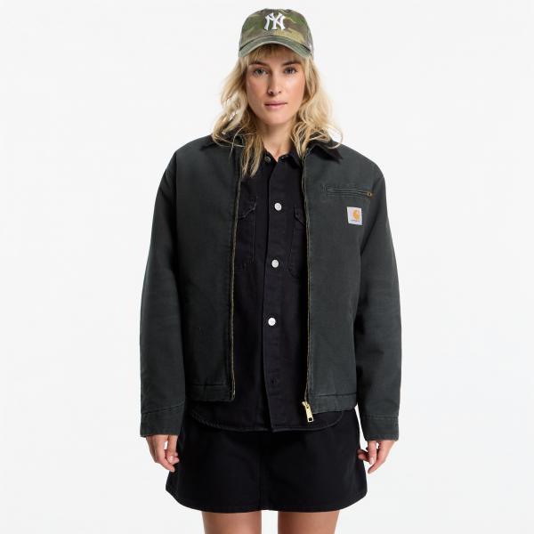Bunda Carhartt WIP OG Detroit Jacket UNISEX Raven/ Black Stone Canvas XXL