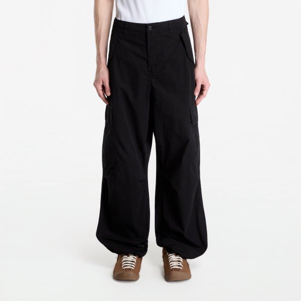 Kalhoty Carhartt WIP Osborn Cargo Pant UNISEX Black Garment Dyed XS