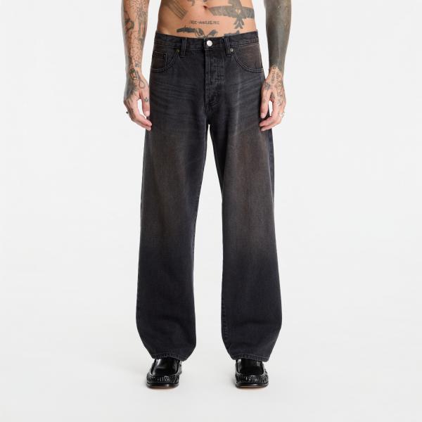 Džíny Obey Boxcar Straight Leg Denim Oxidized Black W31