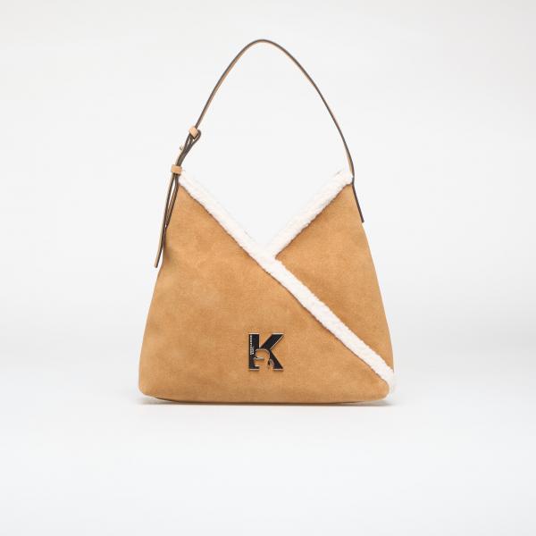 Taška Karl Lagerfeld Jeans Geo Suede Sm Tote Fur Brown Universal
