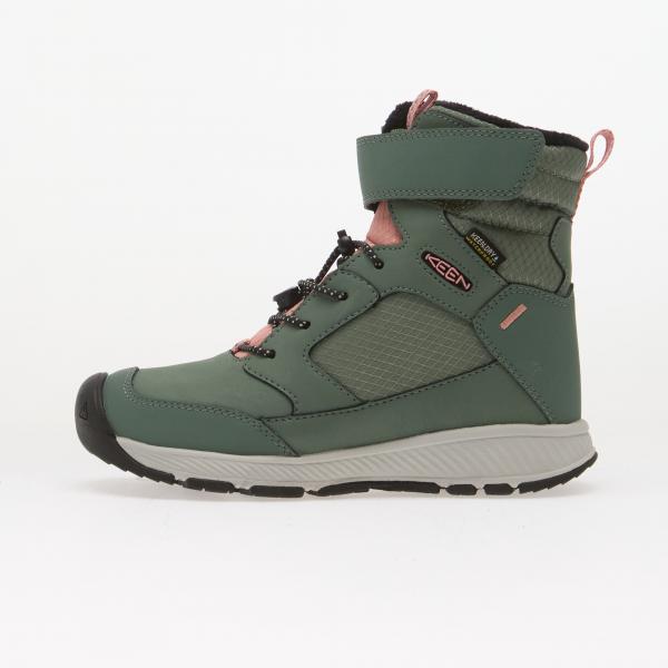Boty KEEN Skua Winter WP Youth Dark Forest/ Rose Elegance 6