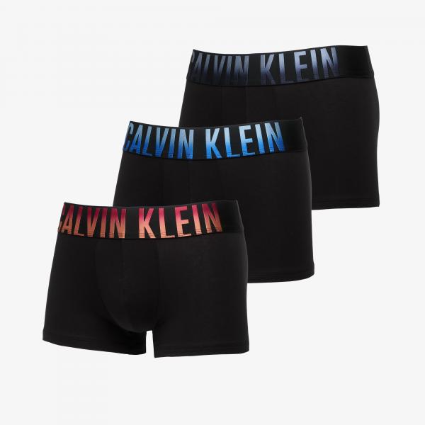 Trenky Calvin Klein Trunk 3-Pack Black XL