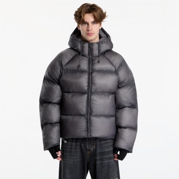 Bunda Daily Paper Raglan Sleeve Dias Puffer Jacket Black XL