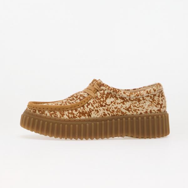 Clarks Torhill Bee Animal Print Brown 9