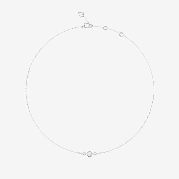 Náhrdelník GUESS Tiny Pearly Rhodium Universal