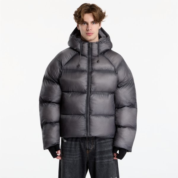 Bunda Daily Paper Raglan Sleeve Dias Puffer Jacket Black M