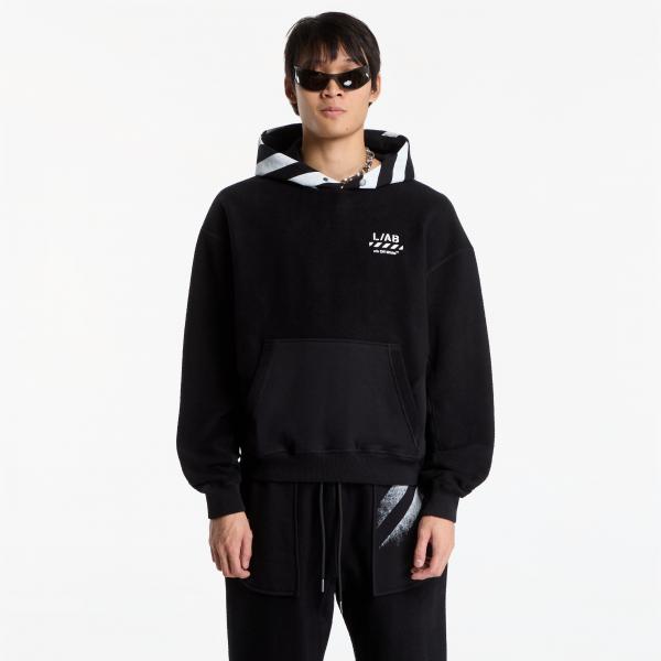 Mikina L/AB c/o Off-White™ Reverse Hoodie Black XXL