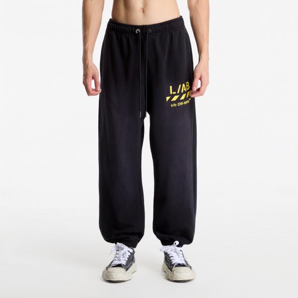Tepláky L/AB c/o Off-White™ Diag Garment Wash Jogger Black M